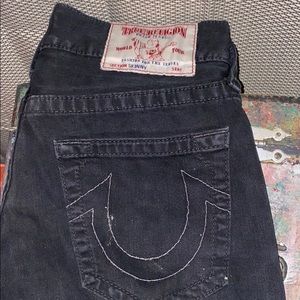 True religion men’s size 31 skinny black jeans
